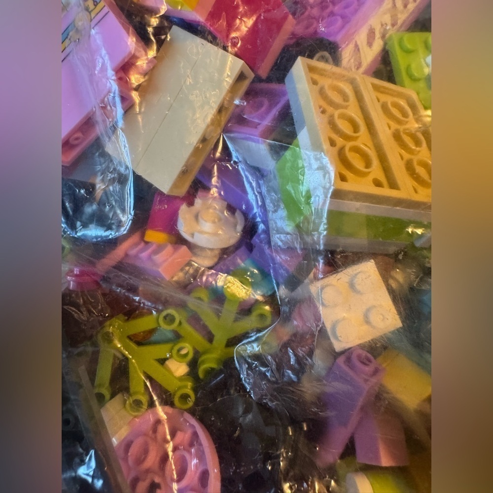 Hello Kitty Mixed Lot Of Legos 1.8 Pound